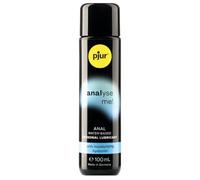 pjur analyse me! Moisturising - Lubricante acuoso - para sexo anal cómodo - adecuado para juguetes eróticos (100ml)