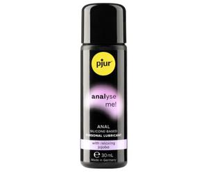 pjur analyse me! Relaxing - Lubricante silicona para sexo anal cómodo - lubricación extralarga - con jojoba (30ml)