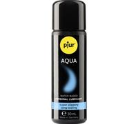 PJUR Aqua Lubricante Base Agua 30 ML - Hidratante Suave Para Cuidado De La Piel