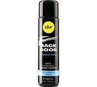 pjur BACK DOOR Moisturising - Lubricante acuoso para sexo anal intenso y juguetes - muy lubricante por el hialurón (100ml)