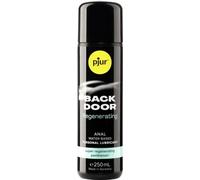 pjur BACK DOOR Regenerating - Lubricante anal acuoso - para sexo anal intenso - con pantenol y camomila (250ml)