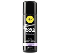 pjur BACK DOOR Relaxing Silicone Anal Glide - Lubricante anal de silicona - para sexo anal intenso - lubricación extralarga (30ml)