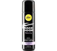 pjur BACK DOOR Relaxing Silicone Anal Glide - Lubricante anal de silicona - para sexo anal intenso - lubricación extralarga (250ml)