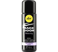 pjur BACK DOOR Relaxing Silicone Anal Glide - Lubricante anal de silicona - para sexo anal intenso - lubricación extralarga (30ml)