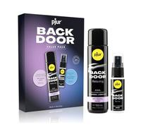 pjur BACK DOOR Value Pack (100ml + 20ml) - Set exclusivo de lubricante y espray para el sexo anal relajado y placentero - el aliado ideal para las sesiones largas e intensas