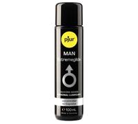 pjur MAN Extremeglide (100ml) - Lubricante muy concentrado de silicona para hombres - para una lubricación extralarga