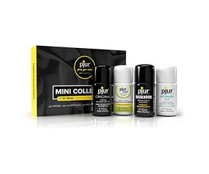 pjur MINI Collection - Cuatro lubricantes de gama alta de 10 ml para experimentar