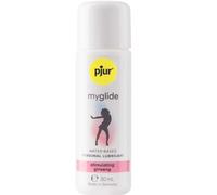 PJUR MyGlide Lubricante Estimulante Efecto Calor 30 ml - Fórmula Ecológica Con Sensación De Calidez