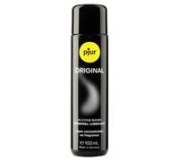 pjur Lubricante de silicona Premium – duradero y no pegajoso – 100 ml