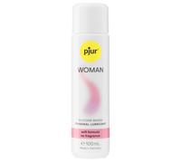 pjur Lubricante de silicona para mujeres – placer duradero, ideal para piel sensible – 100 ml