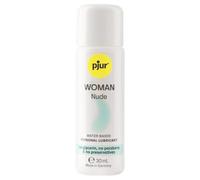 pjur WOMAN Nude - Lubricante natural acuoso - sin conservantes ni parabenos - especial para mujeres (30ml)
