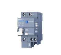 PJVPEJOD Disyuntor RCBO NB3LE 6A 10A 16A 32A 63A 1P+N 2P 3P+N 4P 230V Protección contra Fugas de sobrecorriente(25A,4P)