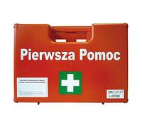 Pk-Mot AZP100 - Botiquín de primeros auxilios (28 x 21 x 11,5 cm), color rojo