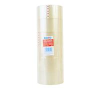 PKA Torre de precinto manual 16114, 48 mm x 66 m, 6 unidades, transparente