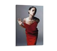 PKEUEHXTO Póster de la famosa actriz colgante de Jenna Ortega, lienzo decorativo para pared y decoración moderna de dormitorio familiar, 40 x 60 cm