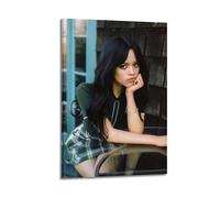PKEUEHXTO Póster de la famosa actriz colgante de Jenna Ortega, lienzo decorativo para pared y decoración moderna de dormitorio familiar, 40 x 60 cm
