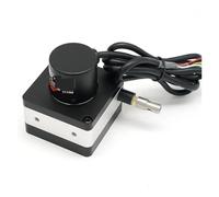 PKHDLYEU Sensor de desplazamiento tipo potenciómetro Sensor de posición Cable transductor lineal Sensor de alambre de tracción Cuerda de tracción (0-10 V, 5000 mm)