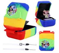 PKKP Funda de silicona para Bitzee Disney Interactive Toy Anticaída, funda de silicona antideslizante con cordón, bolsa de transporte para juguetes interactivos Bitzee