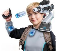 PKKP Pistola de juguete con sensor, kit de brazo robótico de tecnología, brazo de robot recargable, brazo de robot de control remoto inalámbrico, robótica al aire libre, niños mayores de 8 años (a)