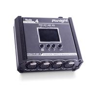 Pknight Convertidor Art-Net/sACN bidireccional de 4 puertos a DMX512, un nodo compacto con PowerCON, PoE y USB-C para iluminación de escenario, CR041R MK II de 5 pines