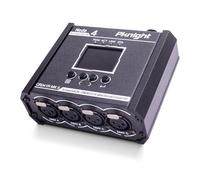 Pknight Convertidor Art-Net/sACN bidireccional de 4 puertos a DMX512, un nodo compacto con PowerCON, PoE y USB-C para iluminación de escenario - CR041R MK II