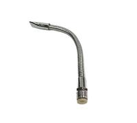 PKNVKZIDK 1/4" 3/8" 1/2" Metal Flexible Flat Nozzle Water Oil Coolant Pipe Hose 200mm to 1000mm Lathe Switch Flat Nozzle (Color : 400mm, Size : Male_1/4 Inch)