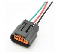 PKNVKZIDK 1 Pcs 3 Pin DL 090 Waterproof Cable Connector 6195-0009 6195-0012 for EOV Outlander RX8 Ignition Coil with Wires(1 Female Set)