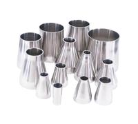 PKNVKZIDK 1 Unidad de Tubo Reductor concéntrico de Soldadura de Acero Inoxidable 304 con reducción de diámetro Exterior de 63 mm a 38mm