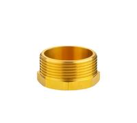 PKNVKZIDK 1pc 1/8 1/4 3/8 1/2 3/4 Male Female Thread Brass Pipe Hex Head End Cap Fitting Quick Connector Brass Faucet (M30x2)