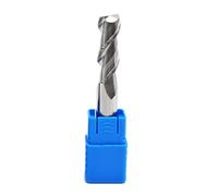 PKNVKZIDK 1pc 2 Flute Aluminum Face Mill D8x20x60L Alloy Carbide Milling Cutter Cutting Helix Flat End Mill PKNVKZIDK