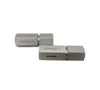 PKNVKZIDK 1PC 3/8" BSPP High Pressure One Way Valve Stainless Steel 70 Mpa DN10 Female Thread Check Valves