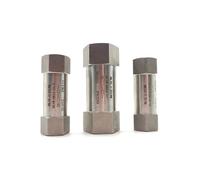 PKNVKZIDK 1PC 304 Stainless Steel High Pressure One Way Valve 1" BSPP 32 Mpa Male Thread Check Valve
