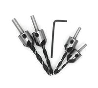 PKNVKZIDK 1PC 5MM High Speed Steel Countersink Drill Bit Set Counter Sink Bit for Wood Woodworking Carpentry Reamer With Hex Key Wrench PKNVKZIDK