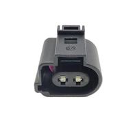 PKNVKZIDK 2 Pin 1J0973722A Auto Rear Brake Caliper Electronic Starter Harness Waterproof Connector for A4 Passat 1J0 973 722A(10pcs)