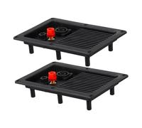 PKNVKZIDK 2pcs Replacement Speaker Connectors Stage Wiring Terminals Wire Crimp Speaker Box Accessories Sound Equipment Connector DIY Way Terminal Binding Fade-Resistant