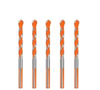 PKNVKZIDK 5Pcs Drill Bits Set Multifunctional Concrete Tile Glass Ceramic Brick Wood 6/8/10/12mm Carbide Tipped Bit(8mm(5PCS)) PKNVKZIDK