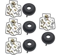 PKNVKZIDK Car Repair Parts 4 Sets Carburetor Carb with Diaphragm Fit ZX900 ZX9R GPZ900R 2003-1998 1997 1996 1995 1994 Easy to Install PKNVKZIDK
