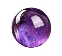 PKNVKZIDK Crystal Ball Amethyst raw Stone Seven Star Array Home Decoration,Purple,50mm