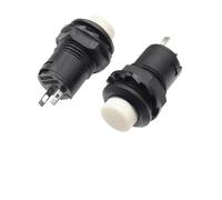 PKNVKZIDK Emergency Stop Switch DS-228 3A /125VAC 1.5A/250VAC On/Off Latching Momentary Push Button Switches DS-428 Self Locking Push Button Switch(Momentary White,20PCS)