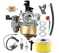 PKNVKZIDK GX160 GX200 Carburetor with 17210-ZE1-517 Air Filter Tune Up Kit for GX120 GX140 GX 160 GX168 GX200 5HP 5.5HP 6.5HP Engine PKNVKZIDK