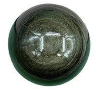 PKNVKZIDK Home Decoration Fengshui Ornaments Crystal Ball Black Obsidian with Stand Divination Lucky Transmission Office,obsidian-10cm
