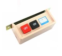 PKNVKZIDK Interruptor pulsador Empotrado LAK-10 ON/Off Start Stop, CA 380/220 V, 10 A, for máquina de Coser