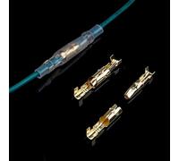 PKNVKZIDK Juego de 200 Conectores Macho y Hembra for Motocicleta de 3,9 mm, terminales clásicos for Cables de 1,0 mm a 2,5 mm
