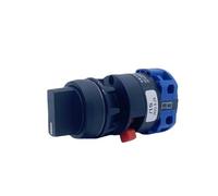 PKNVKZIDK LW26-20/1S Single Hole 22mm Installation 20A Three Position 1 Pole Changeover Selector Dual Power Rotation Rrotary CAM Switch