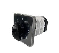 PKNVKZIDK LW31 YMZ12-32/3 Multi 0-7 Positions Changeover Rotary 660V 32Amper Three Stages 3 Poles Silver 12 Terminals CAM Switch