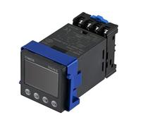 PKNVKZIDK Relé de retardo Digital DH48S-2ZH, CA 220 V, DH48S, Ciclo programable de precisión con Base de zócalo