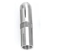 PKNVKZIDK Stainless Steel 360 Degree Automatic Rotating Fan-Shaped Nozzle Bottle Can Cleaning Industrial Spray Nozzle(1/2in-F80)