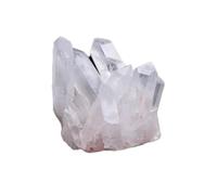 PKNVKZIDK White Crystal Cluster Quartz Health Stone Raw Point Home Decor Crystals Ornaments (Size : 200-250g)