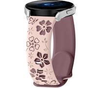 PKQTOP 22mm Pulsera de Repuesto para Polar Vantage V3/M3/M2/M,Grit X/X2 Pro/Street X, Flower Deporte Brazalete Silicona Correa para OPPO Watch X2/X/2/2R,Compatible con Oneplus Watch 3 47mm/2/2R