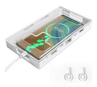 PKQTOP Caja de bloqueo universal para teléfono móvil, caja de seguridad para Motorola Moto Edge 40 30 20 Lite Pro One, caja de bloqueo de teléfono para moto e7 e7i e6 e6s e6i z2 g4 g5 g6 g7 g8 plus g9